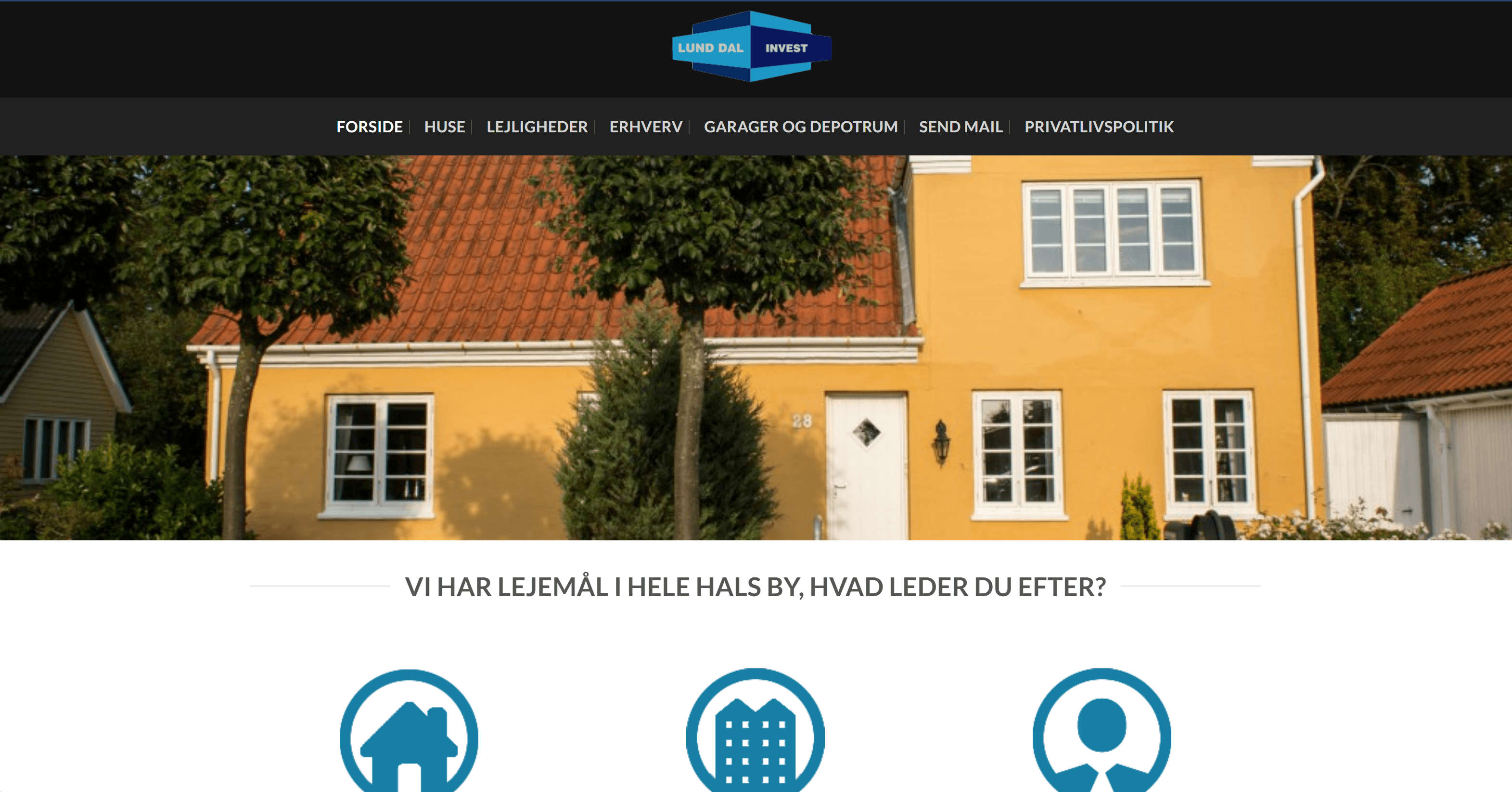 Forsiden på Lund Dal Invest